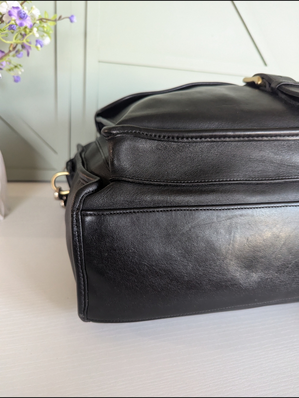 Vintage Coach Harrison Briefcase (Style #5283). - Picture 9 of 16